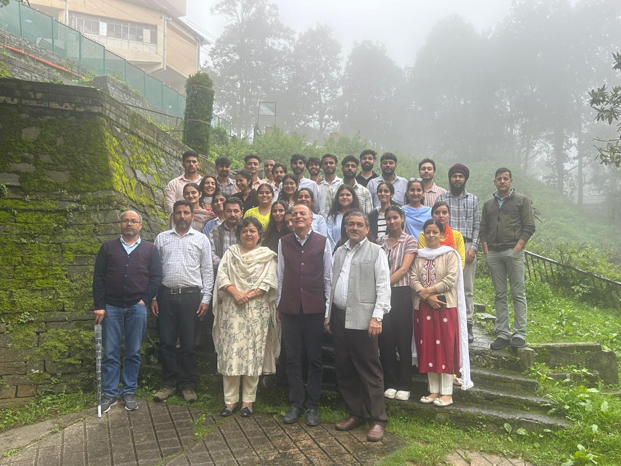 Group Photograph with external expert